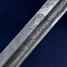 British WW1 1912 Pattern Cavalry Officers Sword 2nd Lt Frank DArcy Blofeld, 2nd Life Guards 35